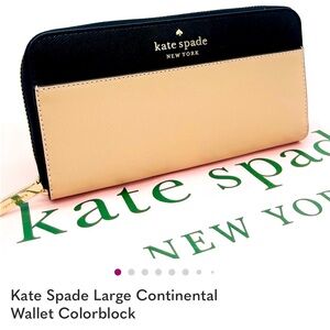 Kate Spade Large Continental Wallet NIP/NWT